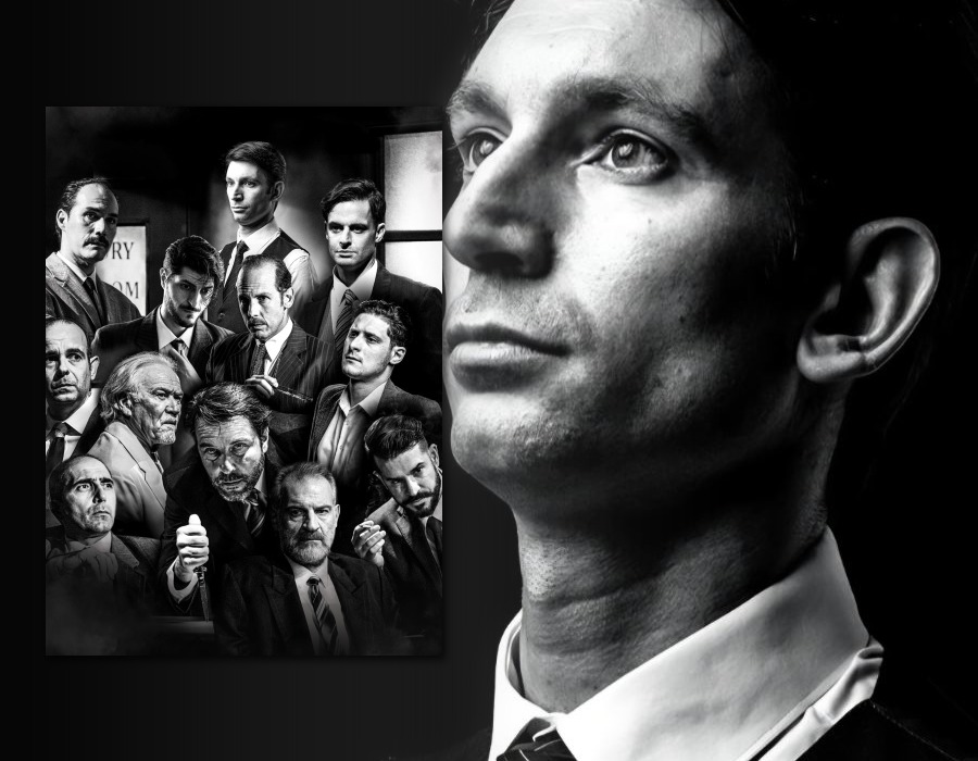 Ο ηθοποιός Γιάννης Φιλίππου από την θεατρική παράσταση «Οι 12 Ένορκοι», στον aylogyros news