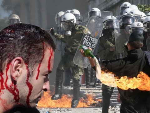 Στο χάος η Αθήνα