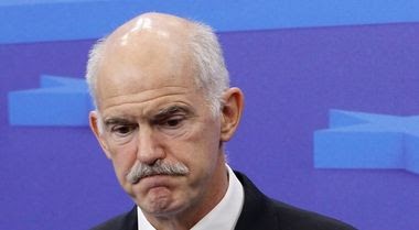 "Ο Παπανδρέου φεύγει, η Ελλάδα χρεοκοπεί"