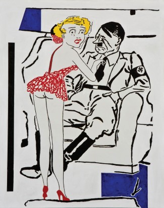 Καυστικό χιούμορ και pop εικονοποιία