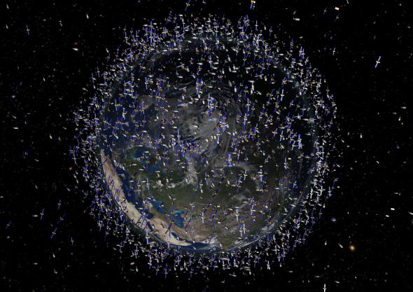 NASA: Μειώθηκαν τα «διαστημικά σκουπίδια»