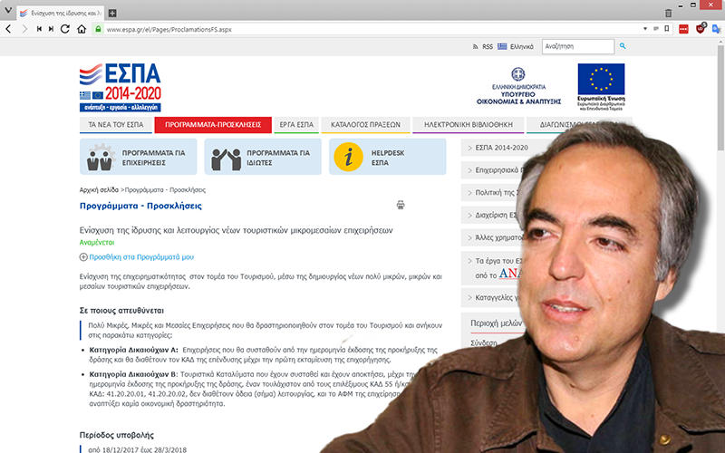 Αίτηση για επιδότηση ΕΣΠΑ υπέβαλε ο Δημήτρης Κουφοντίνας…