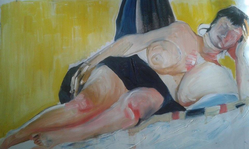 Εγκαίνια έκθεσης ζωγραφικής της Άννας Τσαμκόσογλου στο Duende, την Τετάρτη 13 Δεκεμβρίου 2017