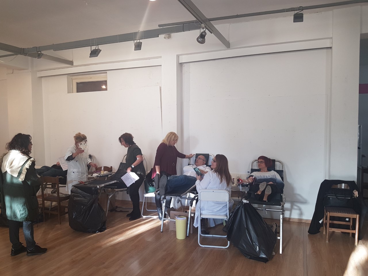 Μεγάλη συμμετοχή σε ακόμα μια Χριστουγεννιάτικη εθελοντική αιμοδοσία του Δήμου Ηρακλείου Αττικής