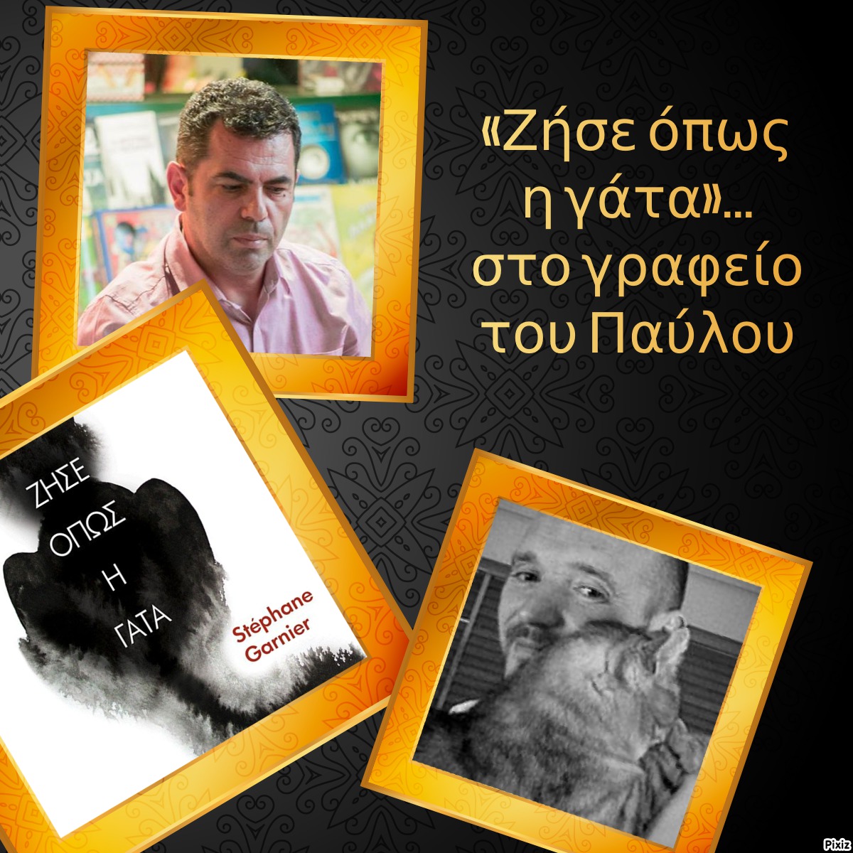 «Ζήσε όπως η γάτα»… στο γραφείο του Παύλου