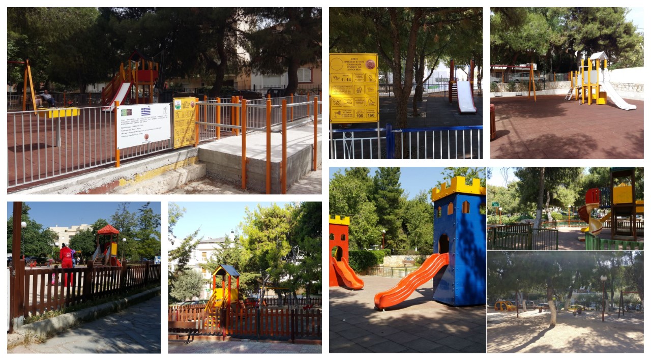 7 + 2 νέες παιδικές χαρές στον Δήμο Ηρακλείου Αττικής…