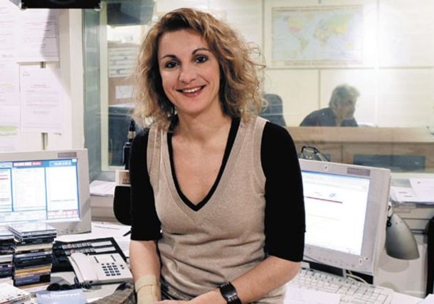 Η Μαργαρίτα Μυτιληναίου στο τιμόνι του «Αθήνα 9.84»