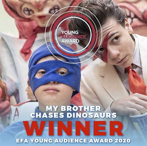 Φεστιβάλ Ολυμπίας: Στην ταινία «Ο αδελφός μου κυνηγάει δεινόσαυρους» το Ευρωπαϊκό Βραβείο Νεανικού Κοινού 2020