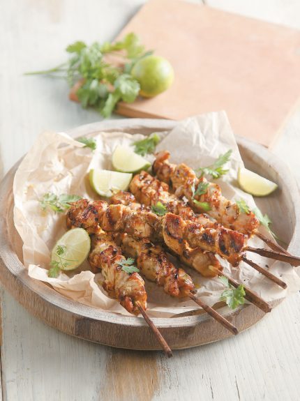 Μεξικάνικα σουβλάκια κοτόπουλο…