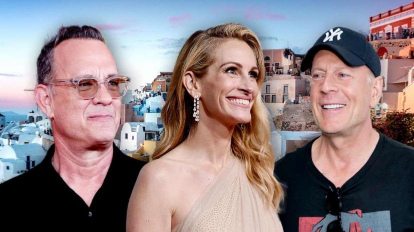 Τομ Χανκς, Μπρους Γουίλις, Τζούλια Ρόμπερτς: Μερικοί από τους σταρ του Χόλιγουντ που έχουν σπίτι στην Ελλάδα...