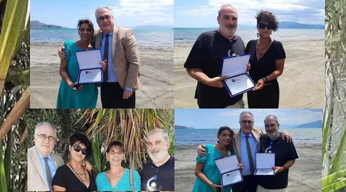 Η Ένωση Σεναριογράφων Ελλάδος τίμησε τους συνεργάτες της Κλαίρη Παπανδρέου και Ανδρέα Γιαννακουλόπουλο