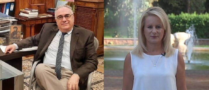 Ο Πρόεδρος της Ε.Σ.Ε Αλέξανδρος Κακαβάς φιλοξενούμενος της κυρίας Δέσποινας Ηλιοπούλου στο Best TV/Καλαμάτας 