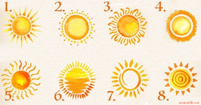 Διαλέξτε έναν ήλιο ως έμβλημα και ανακαλύψτε την αληθινή σας φύση και τις βαθύτερες φιλοδοξίες σας