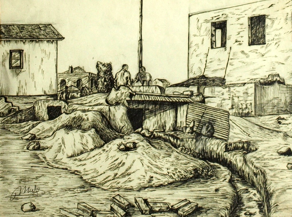 EKΘΕΣΗ ΕΡΓΩΝ ΤΟΥ ΘΩΜΑ ΜΩΛΟΥ ΣΤΟ ΜΟΥΣΕΙΟ ΕΘΝΙΚΗΣ ΑΝΤΙΣΤΑΣΗΣ ΗΛΙΟΥΠΟΛΗΣ 