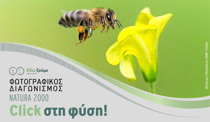 Πάρε μέρος στον φωτογραφικό διαγωνισμό «Click στη φύση» για τις περιοχές NATURA 2000