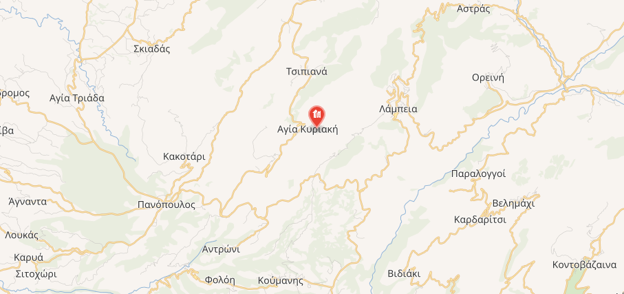 Αγία Κυριακή Ηλείας: Η Κέρτιζα με το σπήλαιο των σταλακτιτών και σταλαγμιτών του Αγίου Μαρκιανού