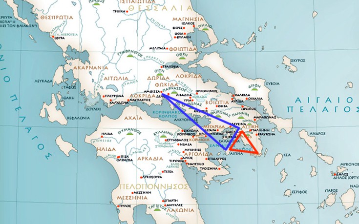 Τα ιερά τρίγωνα της Ελληνικής αρχαιότητας και η καλά κρυμμένη σημασία τους