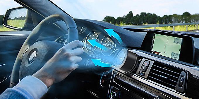 Η συσκευή AirZing Mini της OSRAM εξουδετερώνει βακτήρια και ιούς, μέσα στο αυτοκίνητο