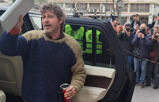 Μπραντ Πιτ: Ουάου… ένας σταρ στο κινητό μου!!!