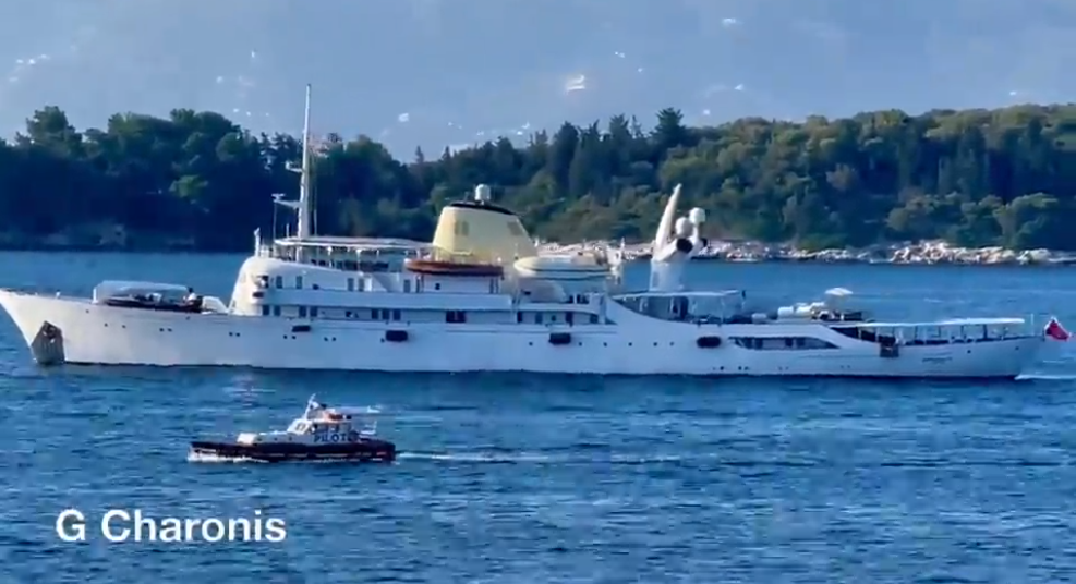 Η "ΧΡΙΣΤΙΝΑ" του Αριστοτέλη Ωνάση, ξανά στην Κέρκυρα 